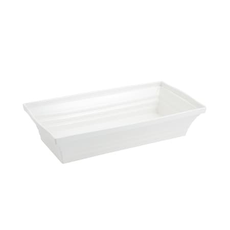 Bon Chef Americana Square Bowl 10 1/4"L X 19"W X 4" 10 Qts 53105IVORY